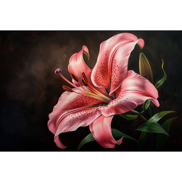 Large Flower Canvas